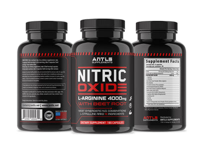 Nitric Oxide L-Arginine L-Citrulline Pre Workout+Testosterone Booster Male Muscle Pills, Amino Acid Supplement, Aakg,Beet Root